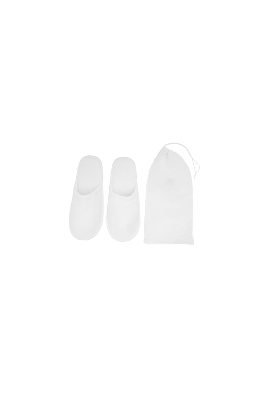 Unisex Hotel Slippers with Pouch - Reborne