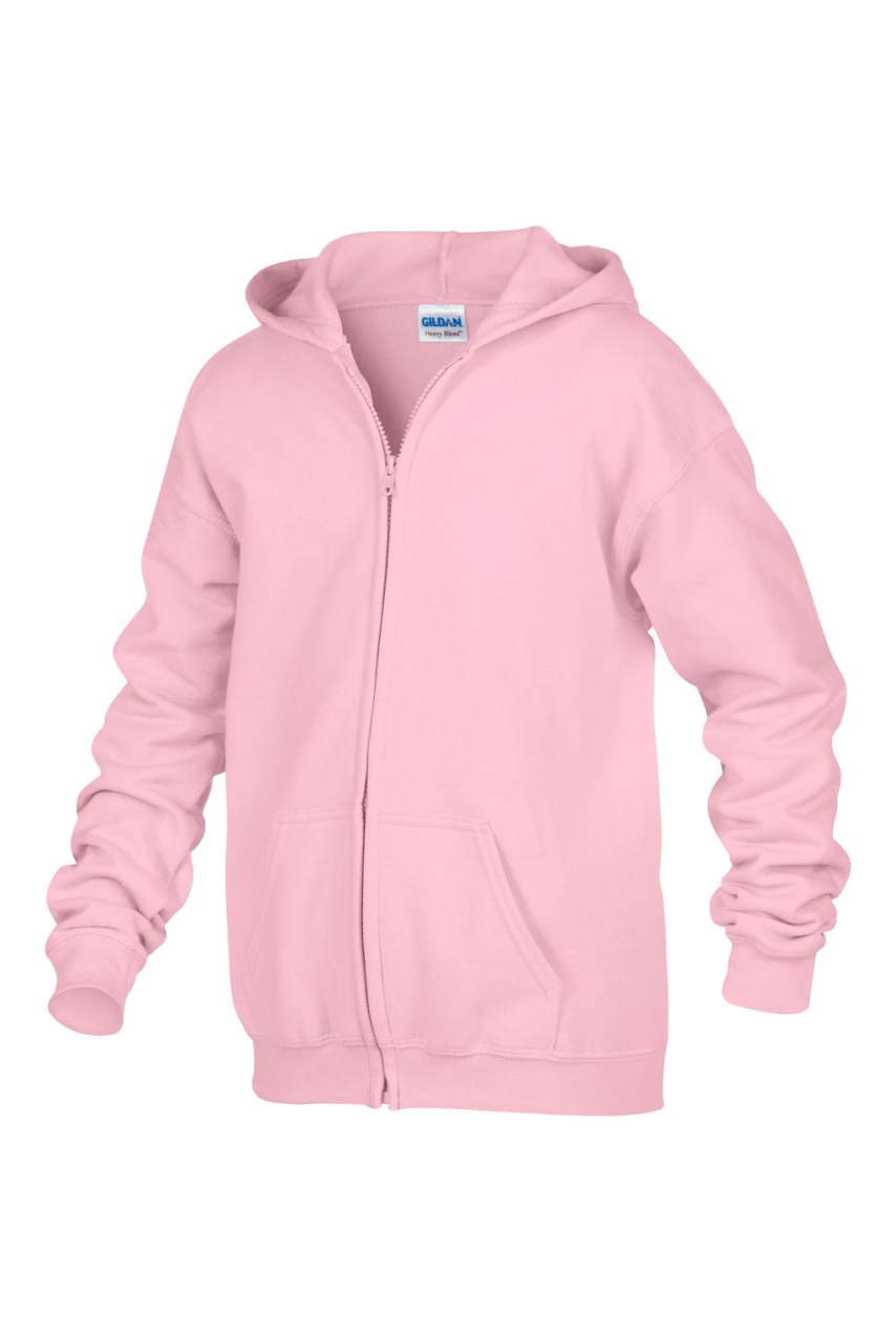 HEAVY BLEND™ YOUTH FULL ZIP HOODED SWEATSHIRT