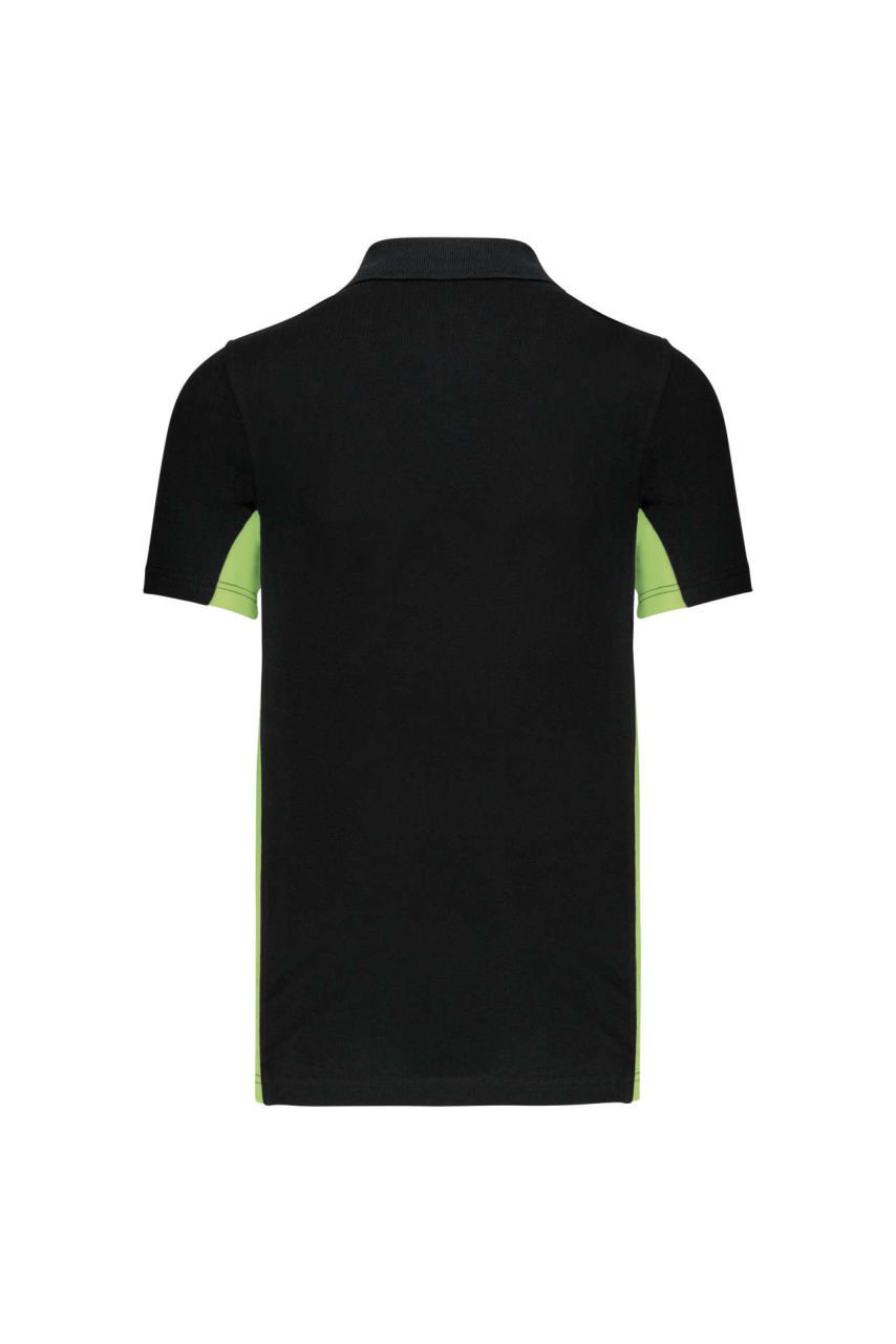 FLAG - SHORT-SLEEVED TWO-TONE POLO SHIRT