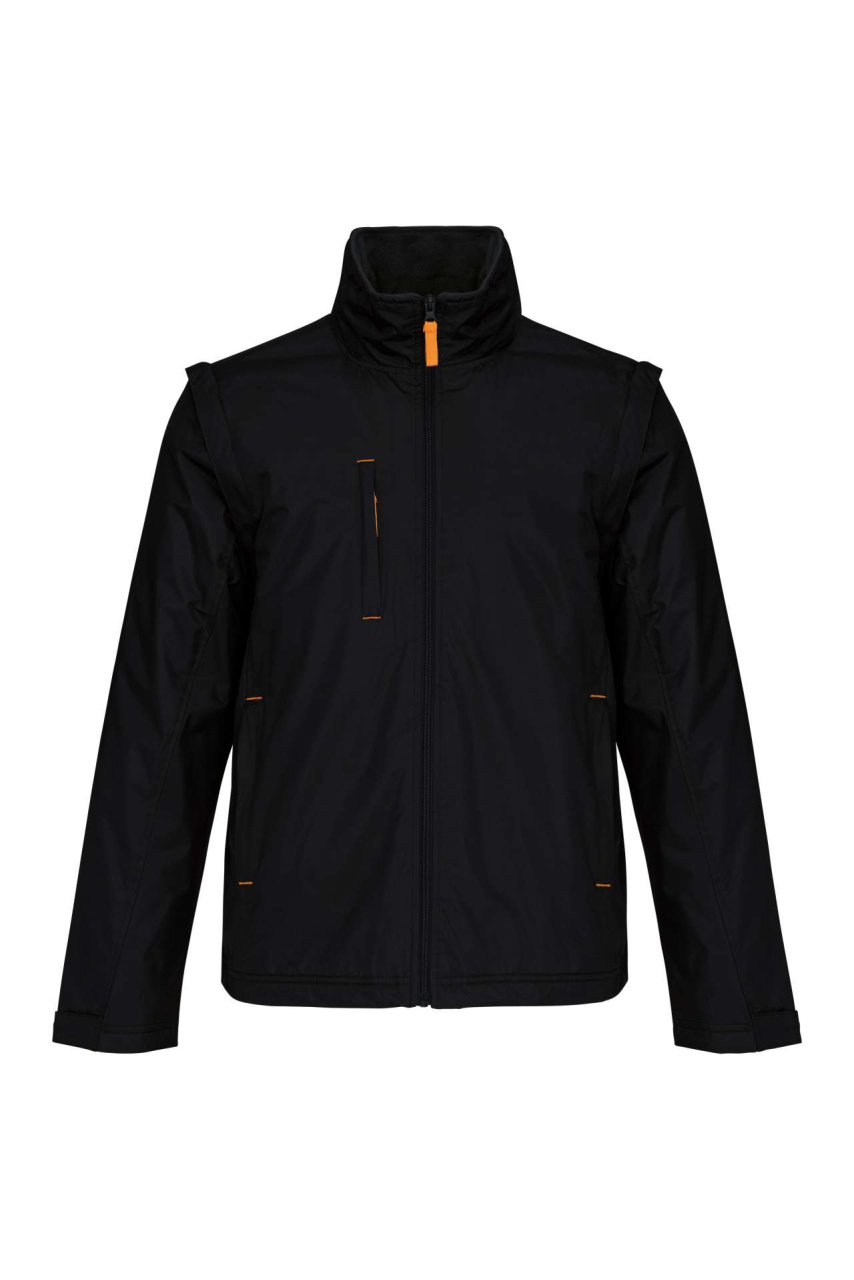 SCORE - DETACHABLE-SLEEVED BLOUSON JACKET