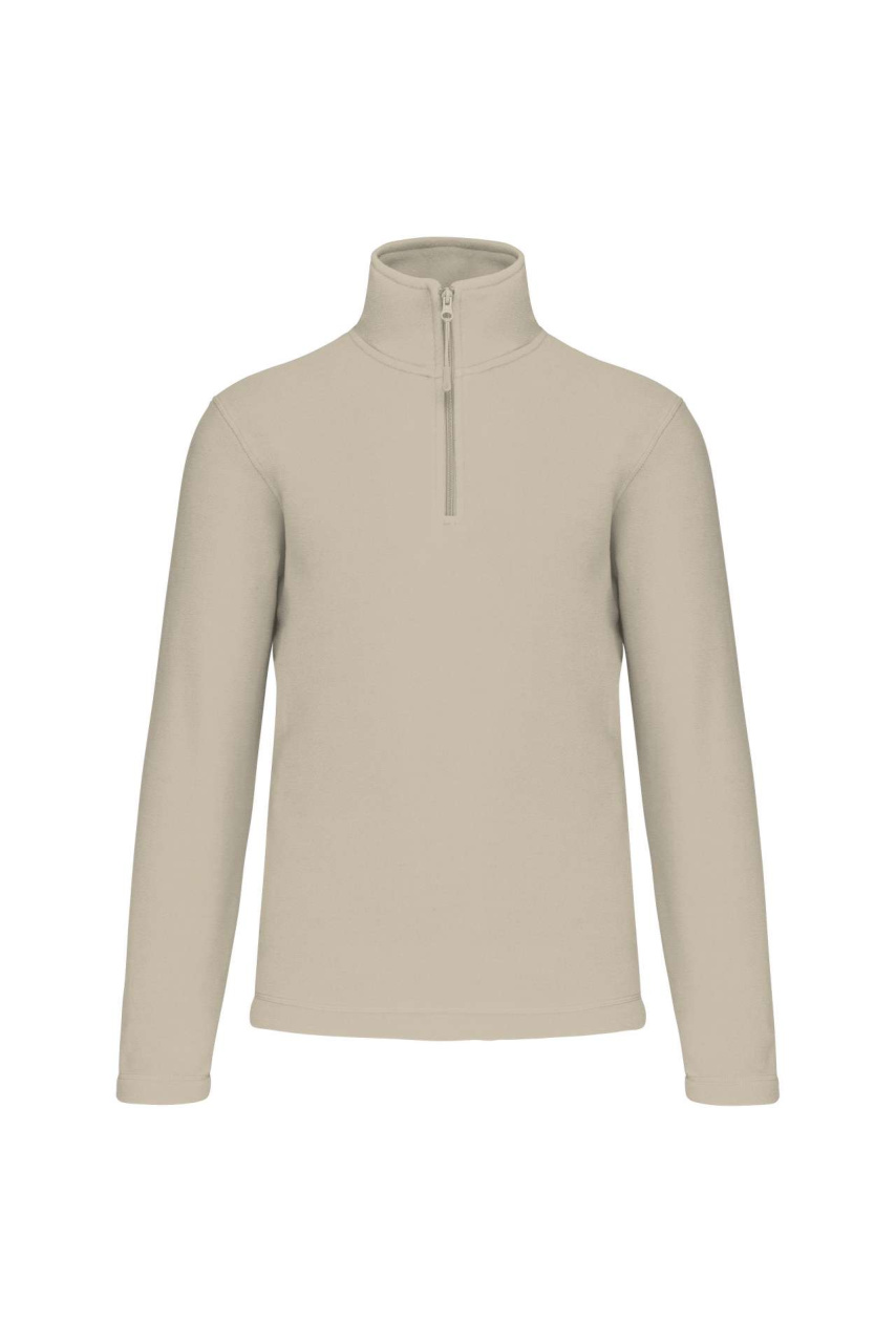 ENZO - ZIP NECK MICROFLEECE JACKET