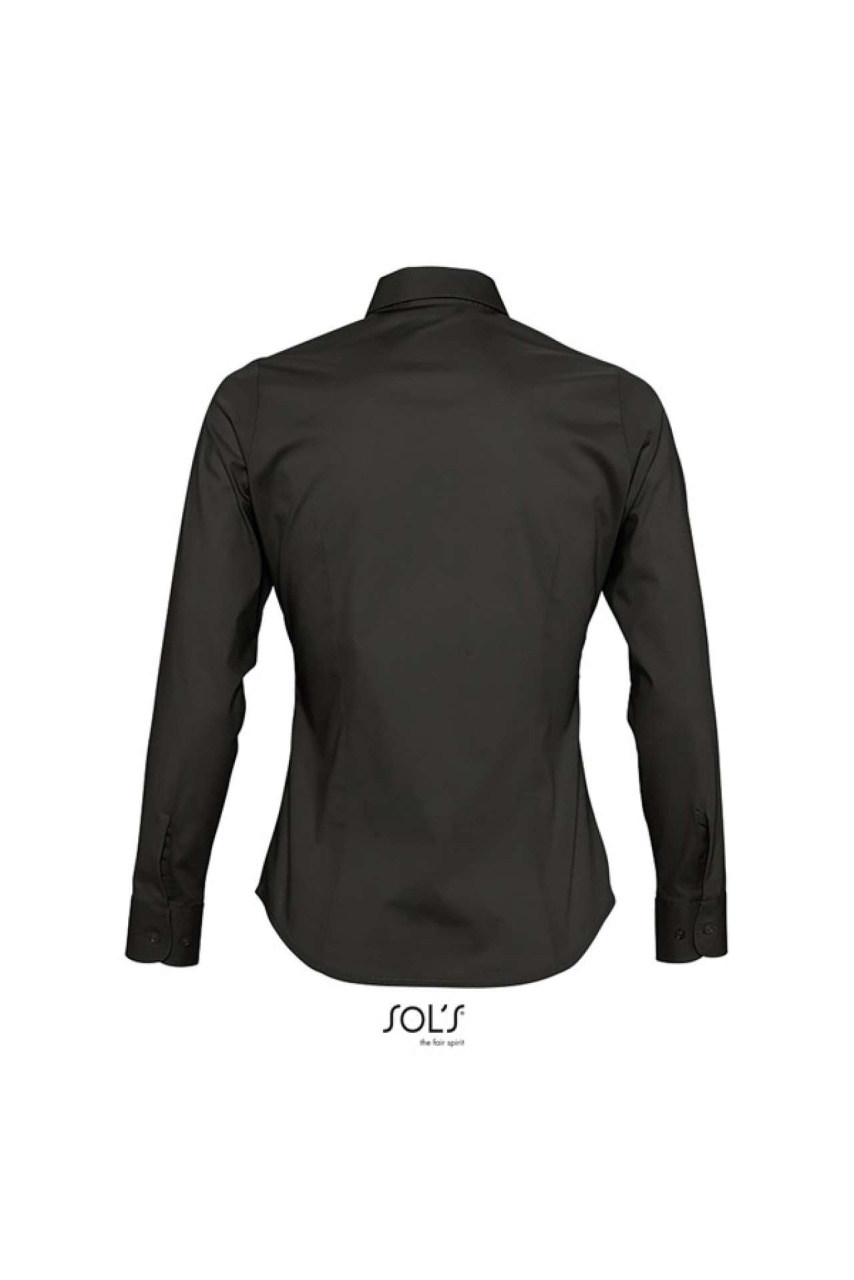 SOL'S EDEN - LONG SLEEVE STRETCH WOMEN'S SHIRT