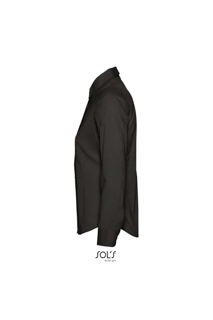 SOL'S EDEN - LONG SLEEVE STRETCH WOMEN'S SHIRT