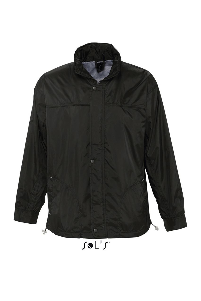 SOL'S MISTRAL - JERSEY-LINED WATER REPELLENT WINDBREAKER
