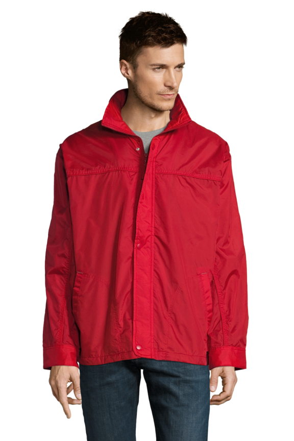 SOL'S MISTRAL - JERSEY-LINED WATER REPELLENT WINDBREAKER