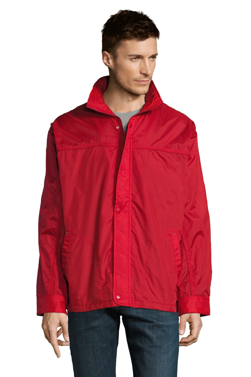 SOL'S MISTRAL - JERSEY-LINED WATER REPELLENT WINDBREAKER