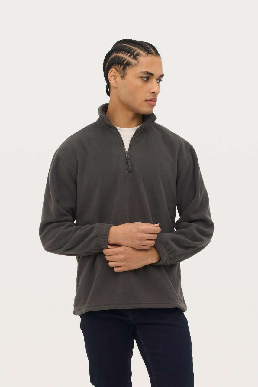 SOL'S NESS - FLEECE 1/4 ZIP SWEATSHIRT
