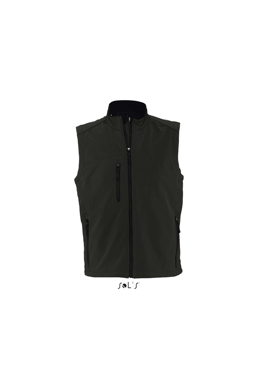 SOL'S RALLYE MEN - SLEEVELESS SOFTSHELL JACKET