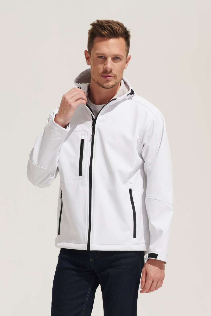 SOL'S REPLAY MEN - HOODED SOFTSHELL