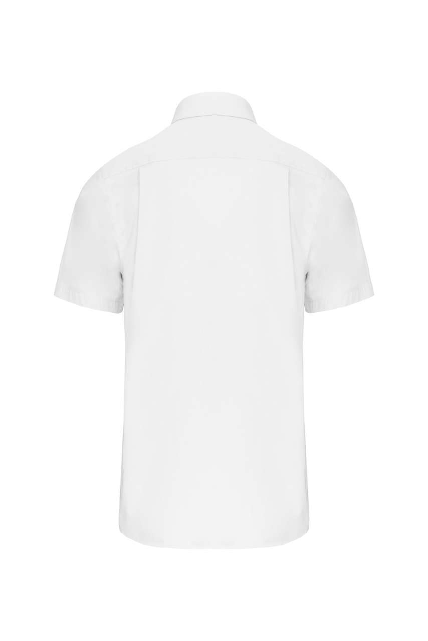 MEN'S SHORT-SLEEVED COTTON POPLIN SHIRT