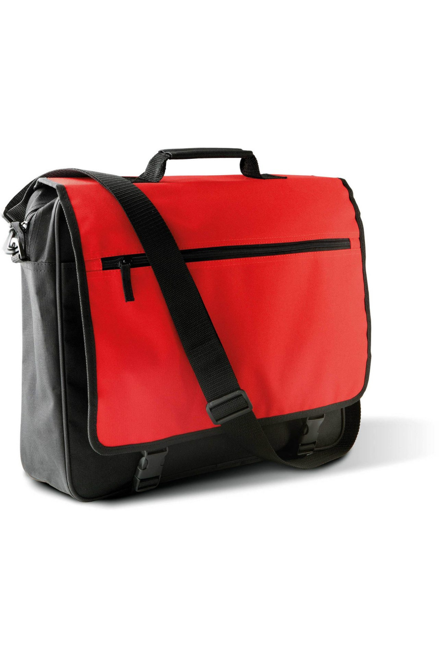 DOCUMENT BAG WITH FRONT FLAP