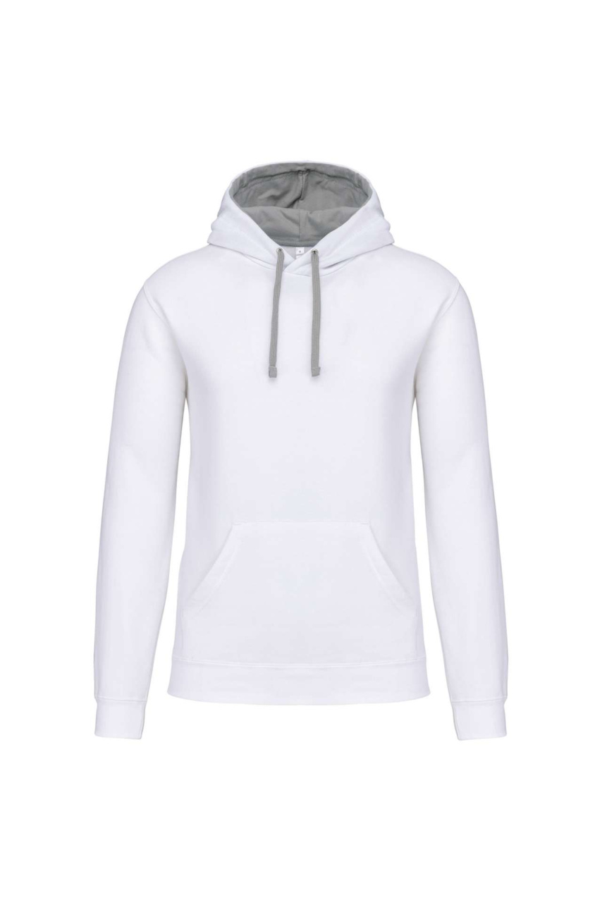 MEN'S CONTRAST HOODED SWEATSHIRT