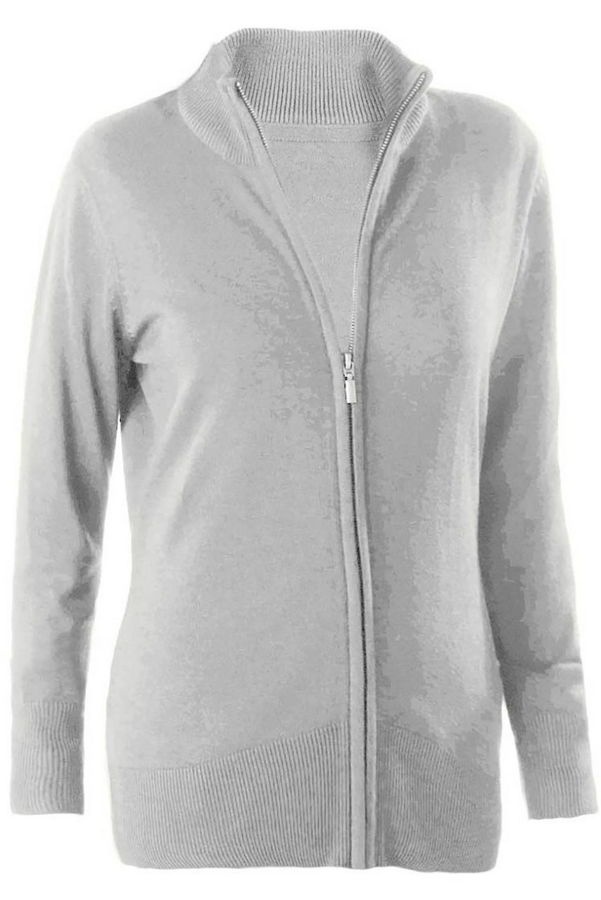 LADIES' FULL ZIP  CARDIGAN