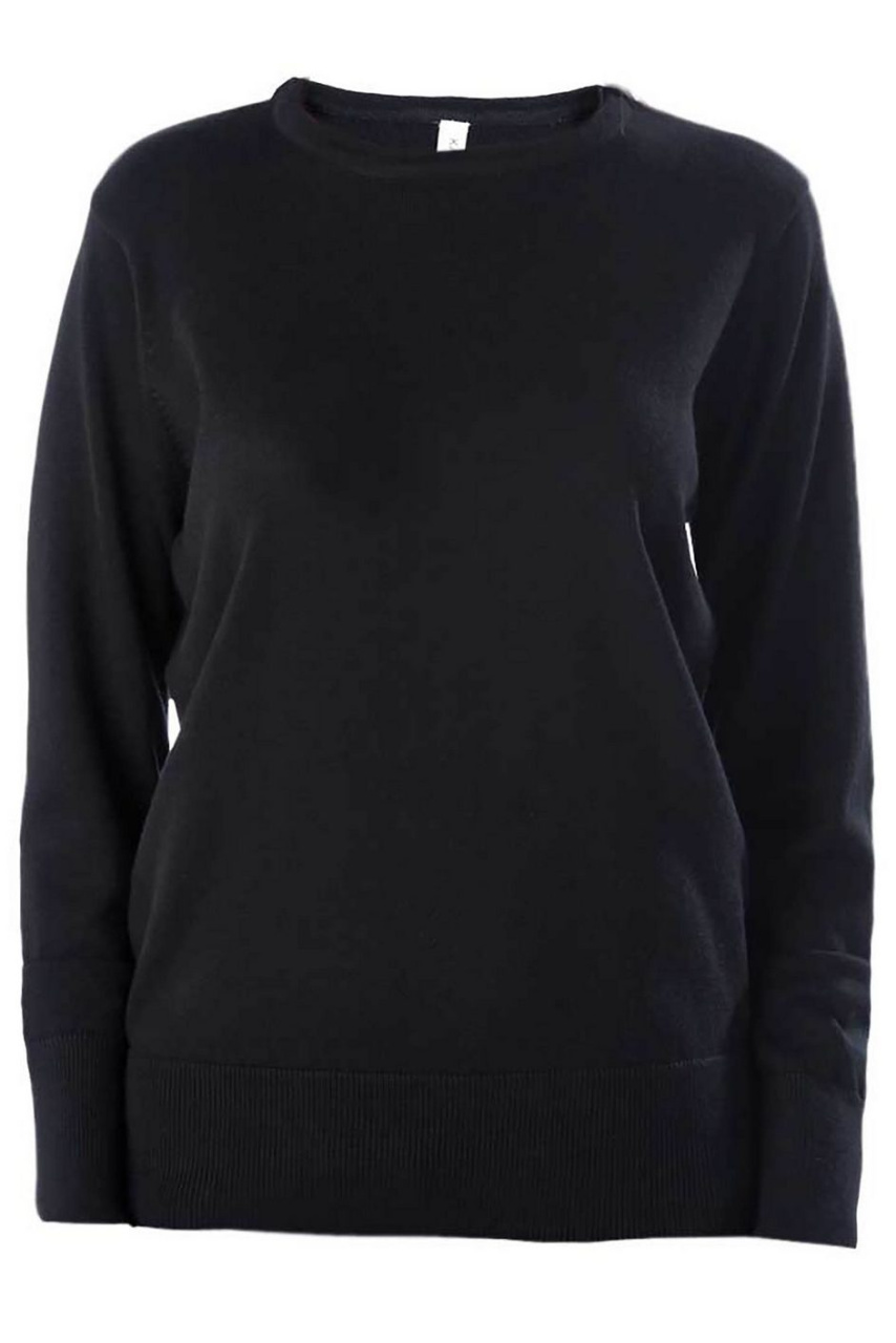 LADIES' CREW NECK JUMPER