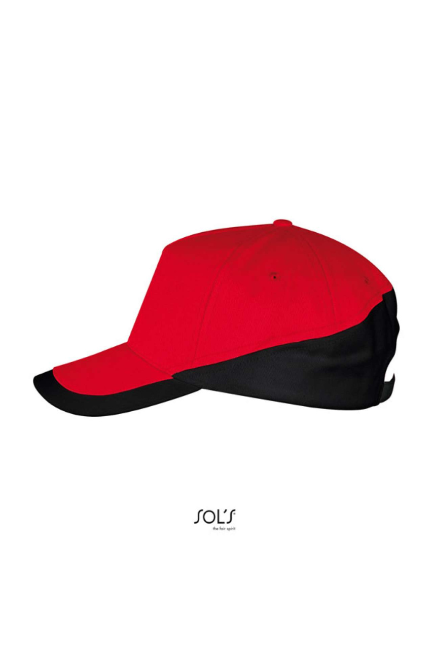 SOL'S BOOSTER - 5 PANEL CONTRASTED CAP