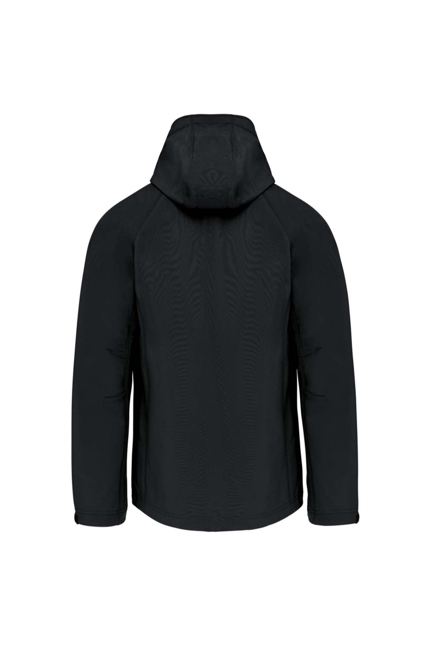 MEN'S DETACHABLE HOODED SOFTSHELL JACKET