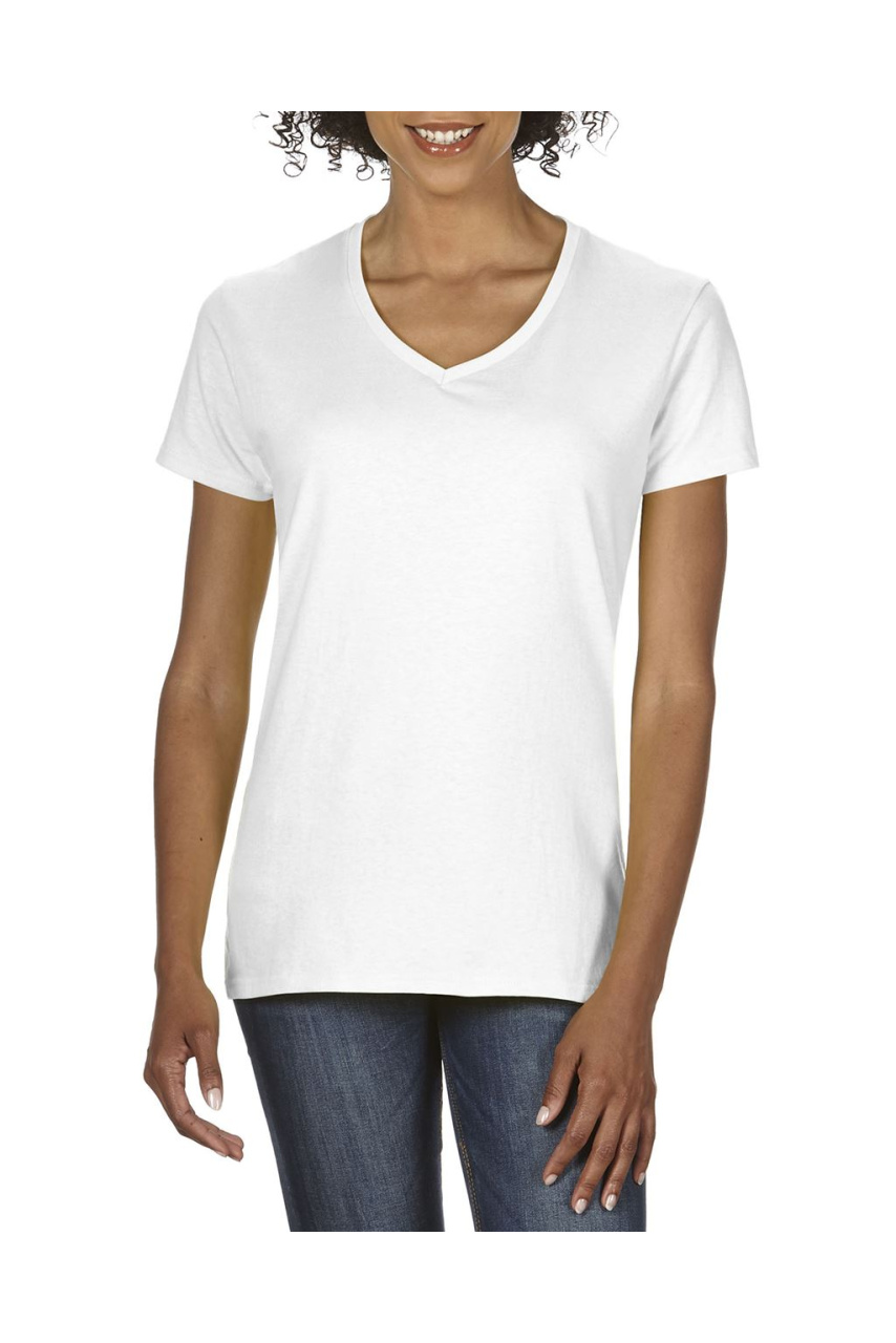 PREMIUM COTTON® LADIES' V-NECK T-SHIRT