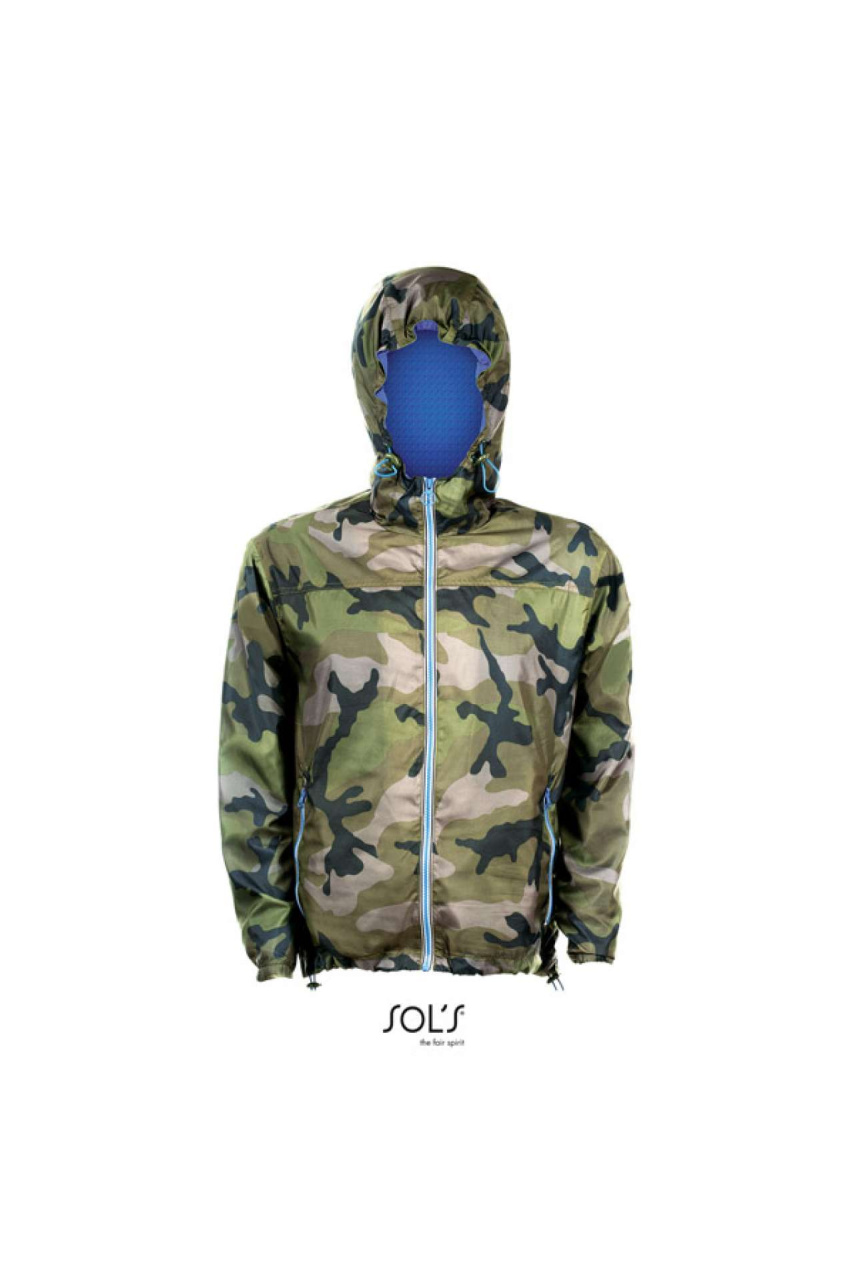 SOL'S SKATE - UNISEX LINED WINDBREAKER