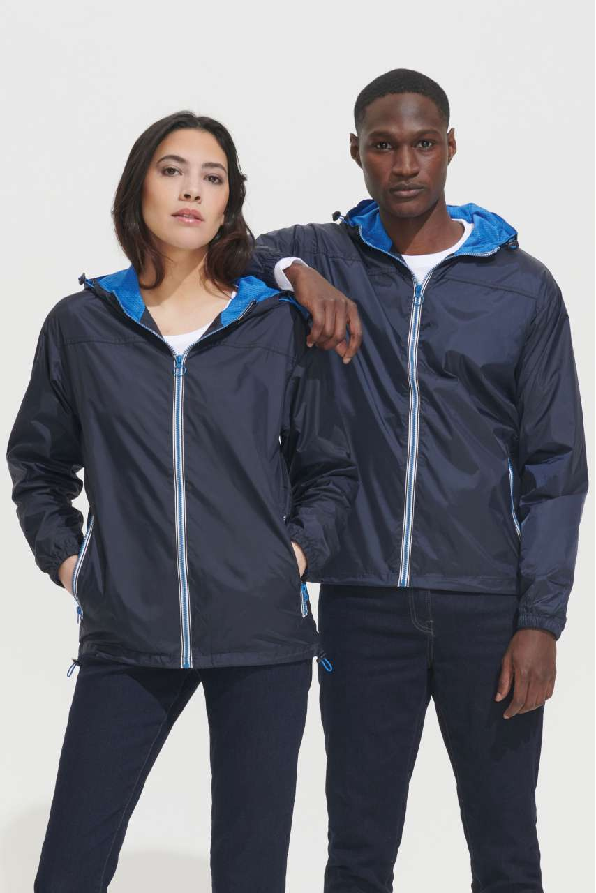 SOL'S SKATE - UNISEX LINED WINDBREAKER