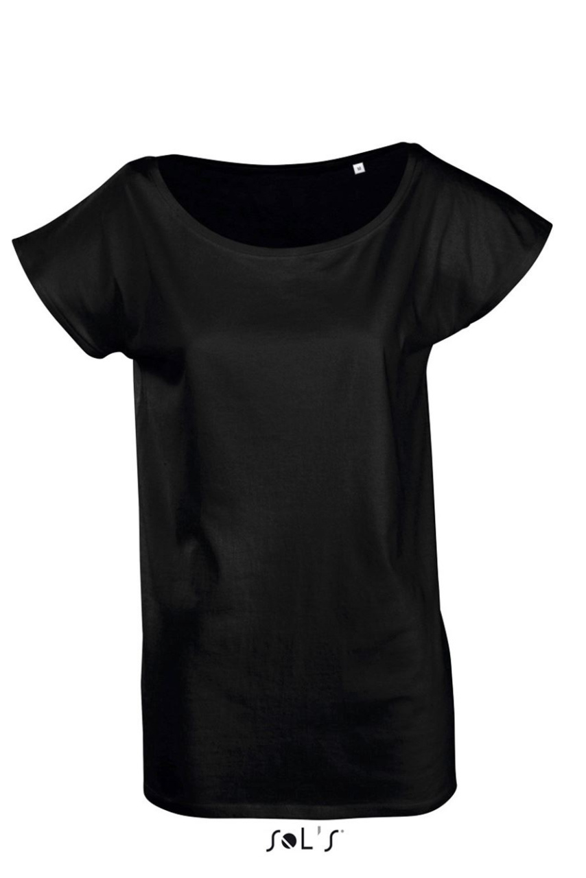 SOL'S MARYLIN - WOMEN’S SHORT SLEEVE LONG KIMONO T-SHIRT