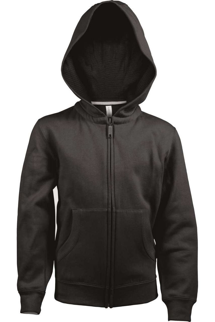 KIDS FULL ZIP HOODED SWEATSHIRT