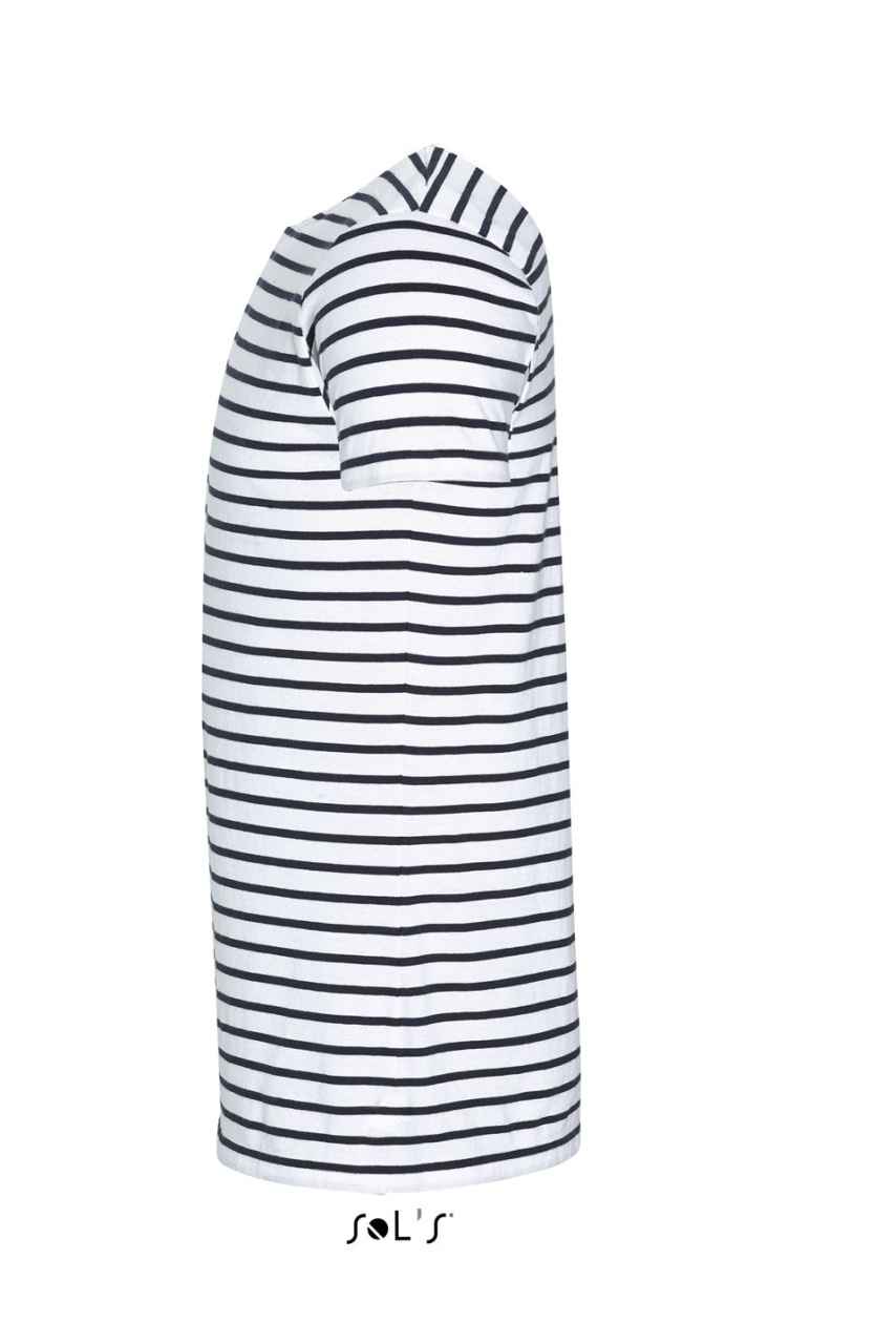 SOL'S MILES MEN - ROUND NECK STRIPED T-SHIRT