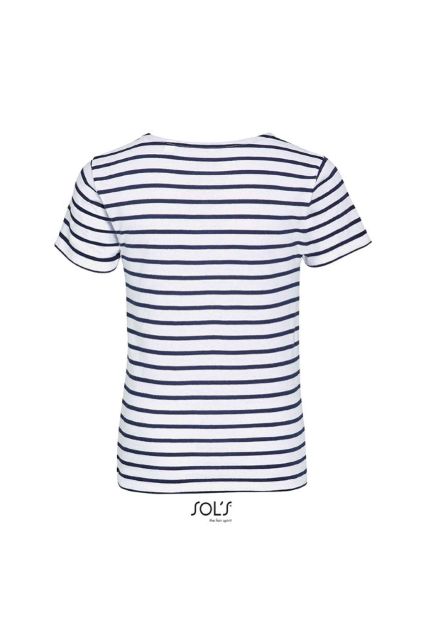 SOL'S MILES KIDS' - ROUND NECK STRIPED T-SHIRT