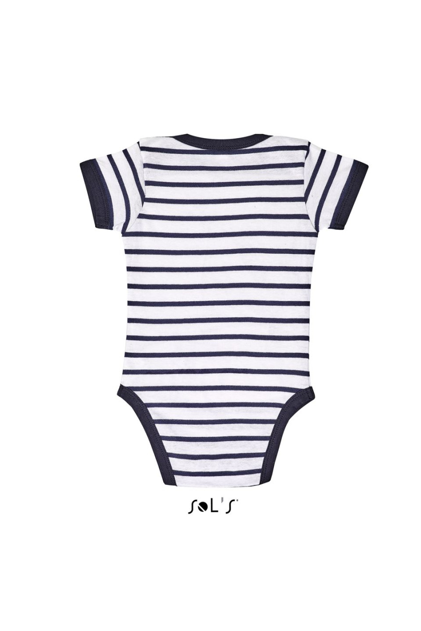 SOL'S MILES BABY - STRIPED BODYSUIT