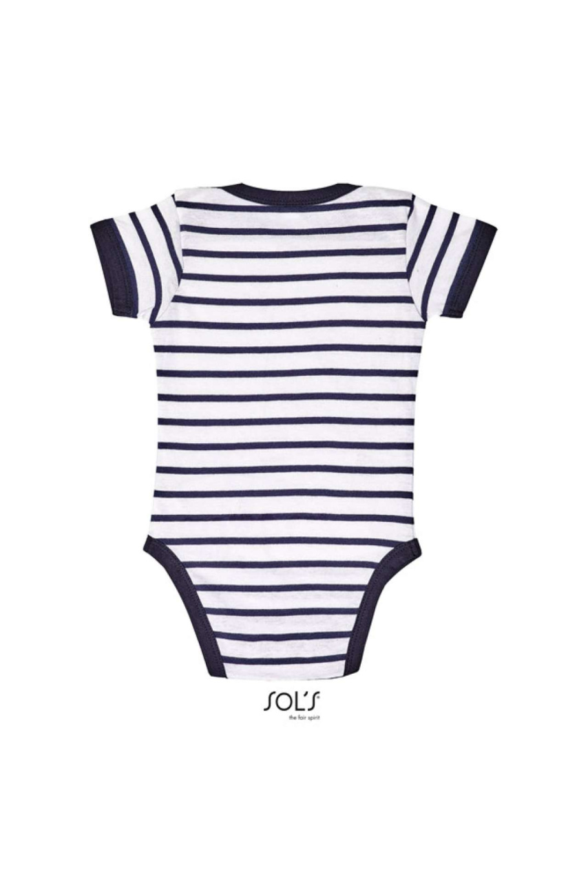 SOL'S MILES BABY - STRIPED BODYSUIT
