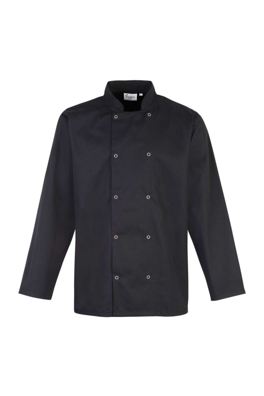 CHEF'S LONG SLEEVE STUD JACKET