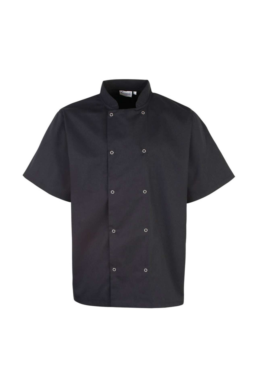 CHEF'S SHORT SLEEVE STUD JACKET