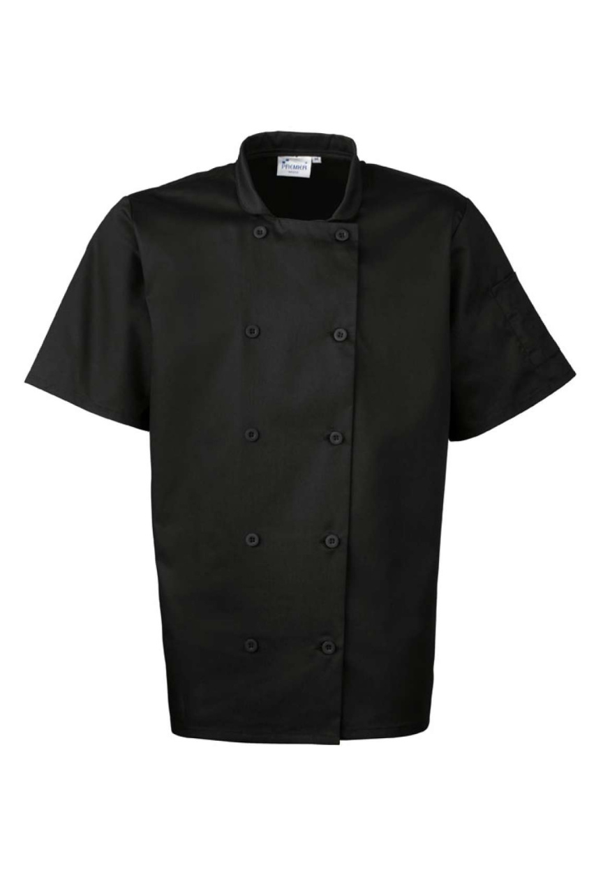 SHORT SLEEVE CHEF'S JACKET