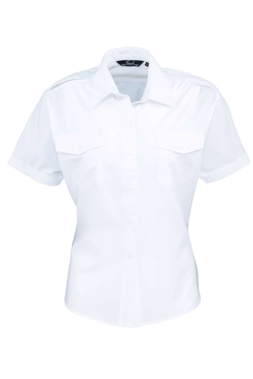 WOMEN'S SHORT SLEEVE PILOT SHIRT