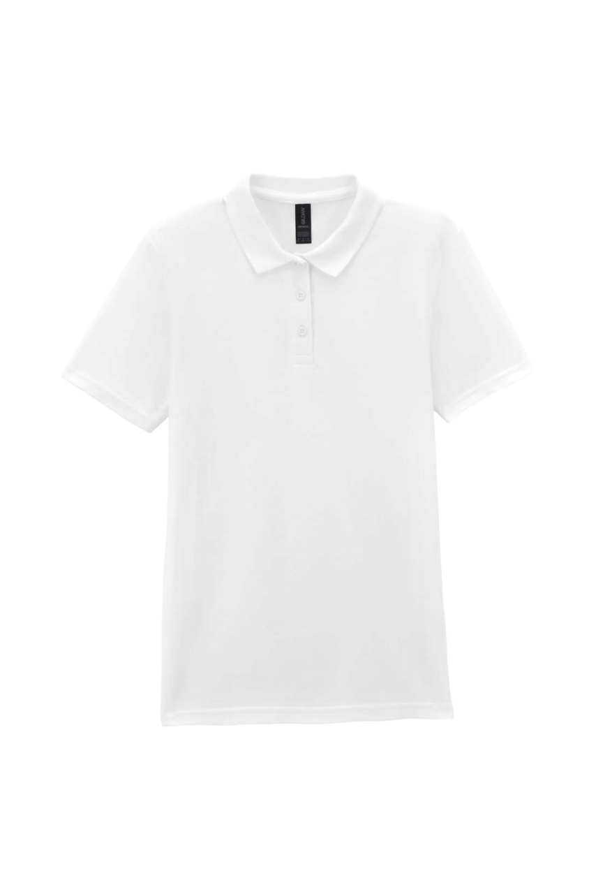 SOFTSTYLE™ LADIES' DOUBLE PIQUÉ POLO