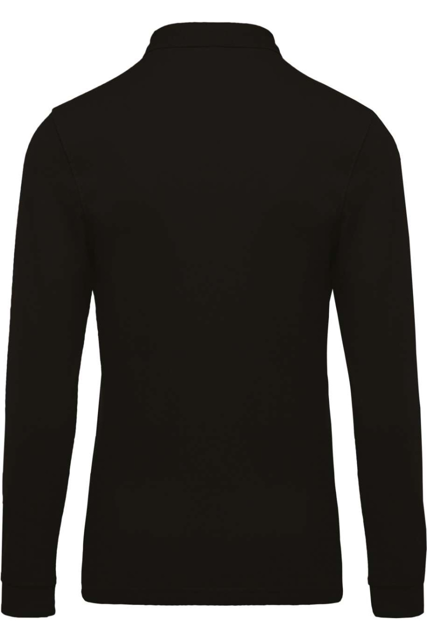 MEN'S LONG-SLEEVED PIQUÉ POLO SHIRT