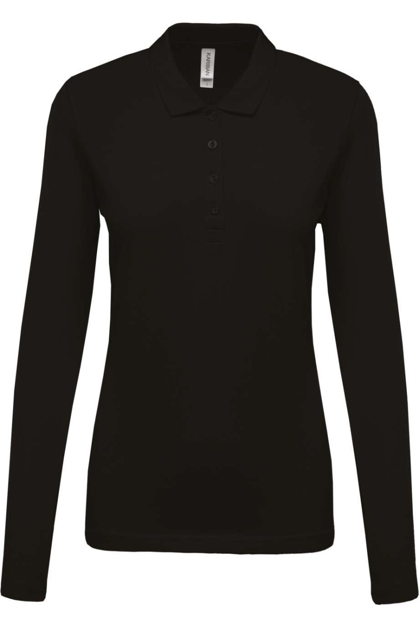 LADIES’ LONG-SLEEVED PIQUÉ POLO SHIRT