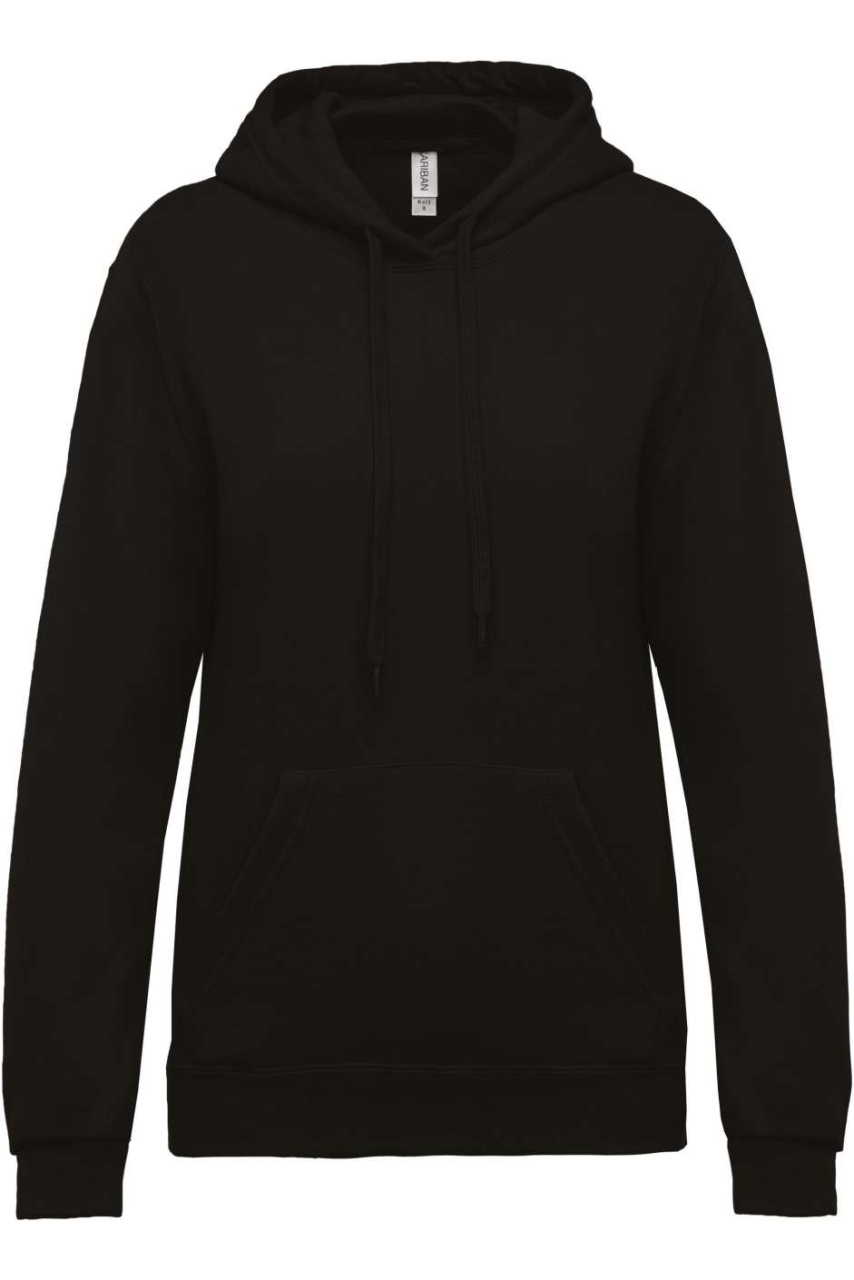 LADIES’ HOODED SWEATSHIRT