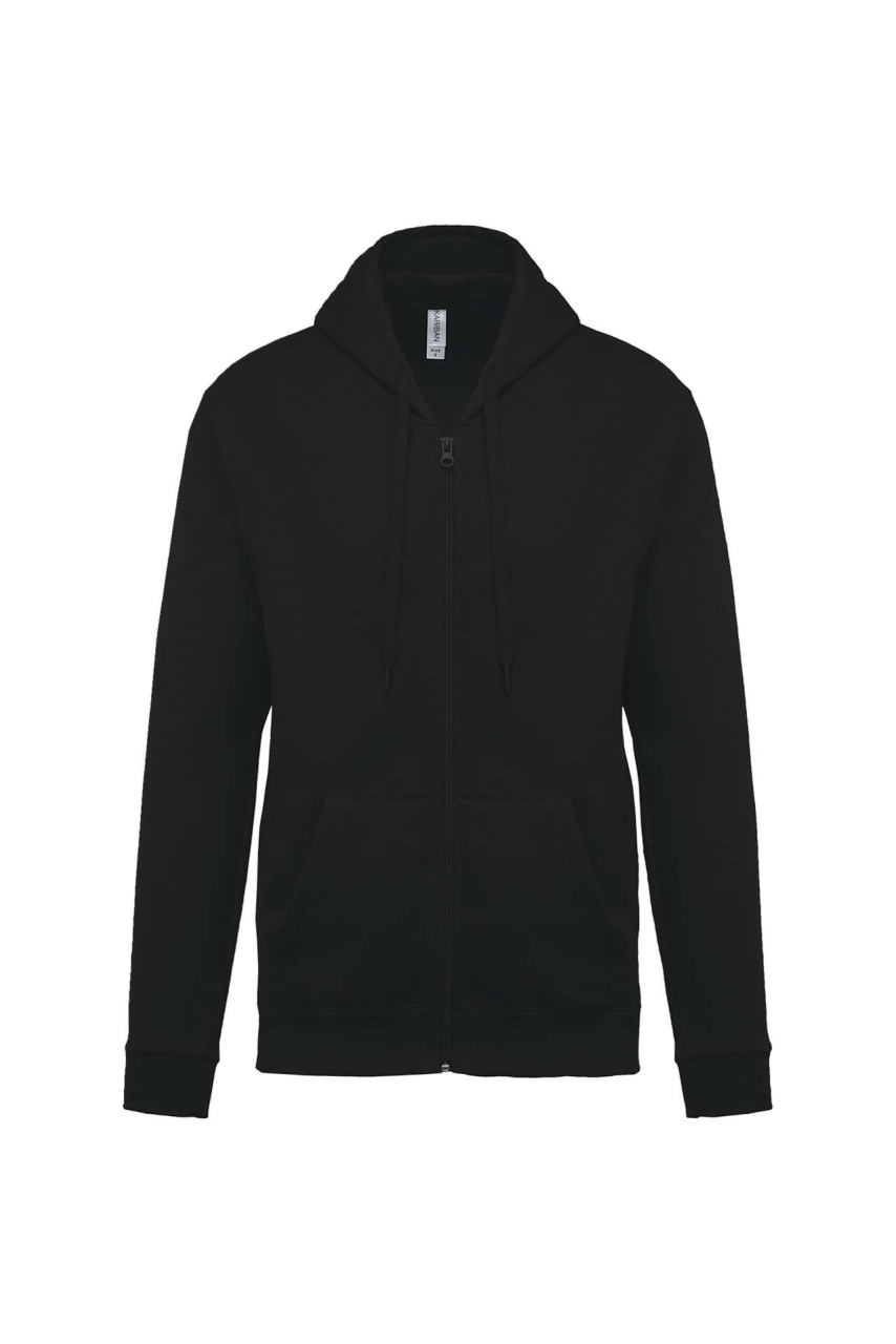 FULL ZIP HOODED SWEATSHIRT