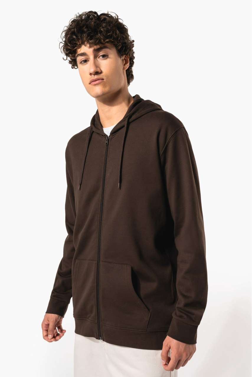 FULL ZIP HOODED SWEATSHIRT