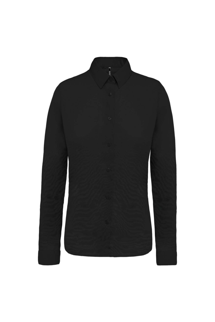 LADIES’ LONG-SLEEVED COTTON POPLIN SHIRT