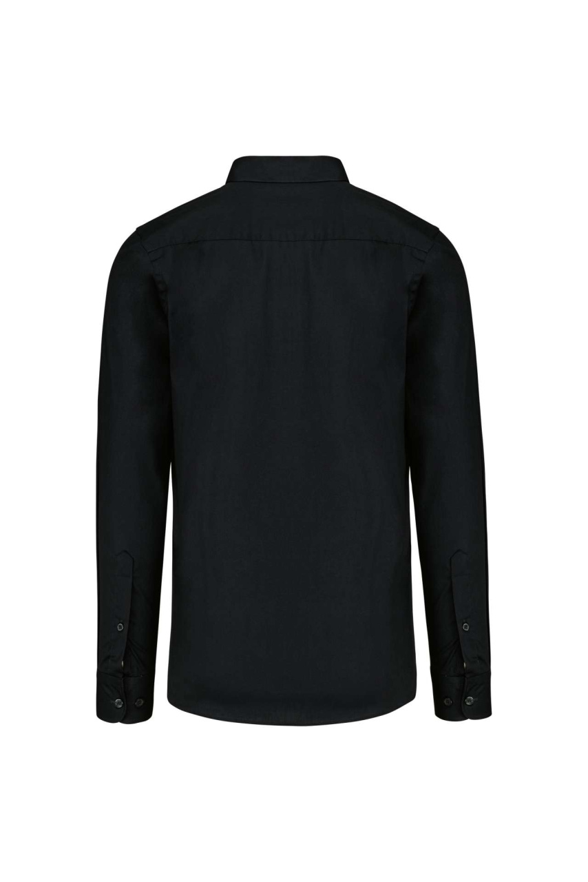 MEN’S LONG-SLEEVED COTTON POPLIN SHIRT