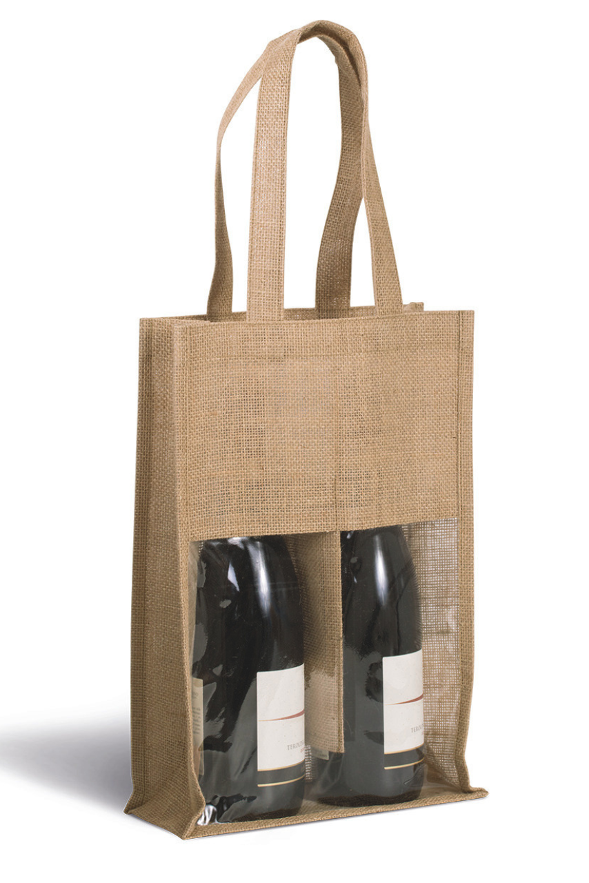 JUTE BOTTLE BAG