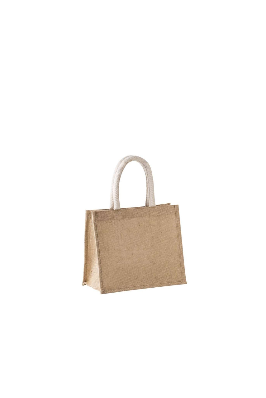 JUTE CANVAS TOTE - MEDIUM