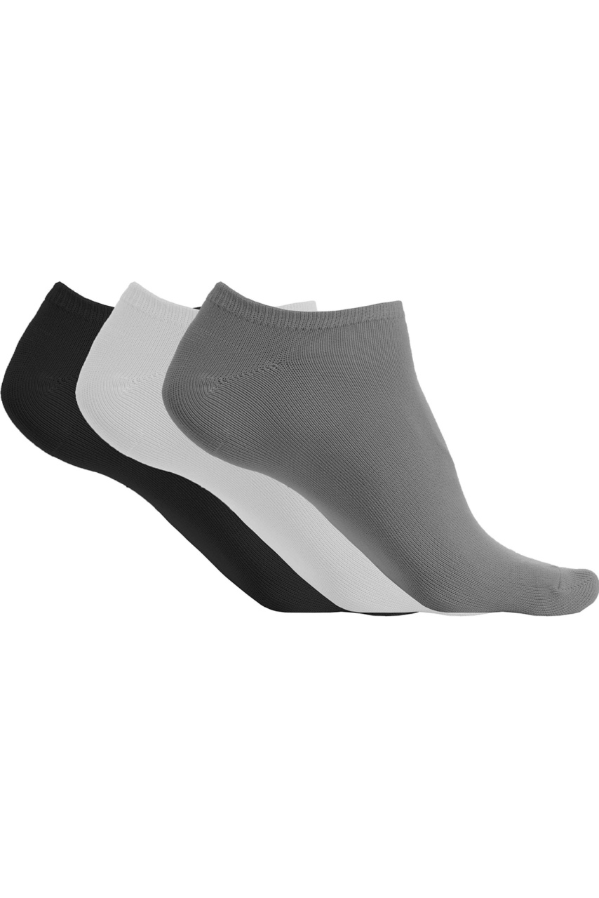 MICROFIBRE TRAINER SOCKS - PACK OF 3 PAIRS