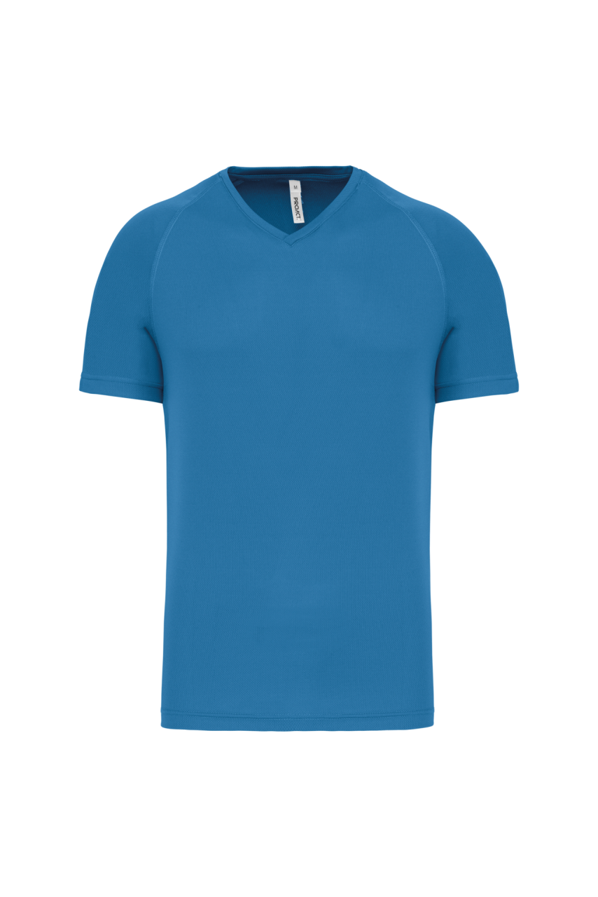 MEN’S V-NECK SHORT-SLEEVED SPORTS T-SHIRT