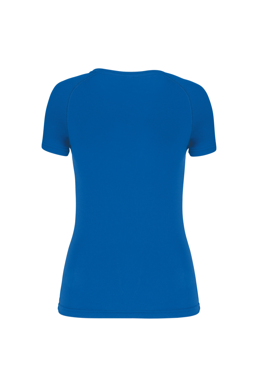 LADIES’ V-NECK SHORT-SLEEVED SPORTS T-SHIRT