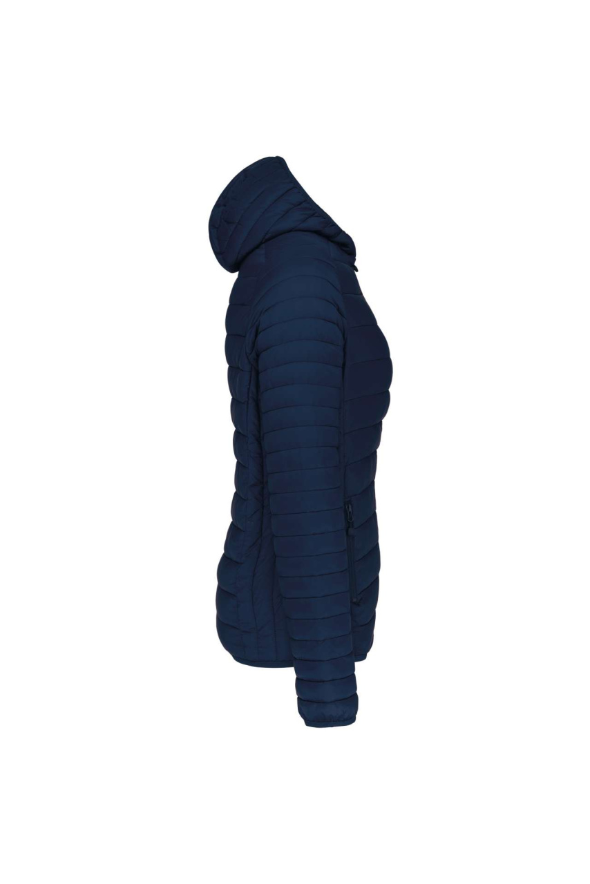 LADIES' LIGHTWEIGHT HOODED PADDED JACKET