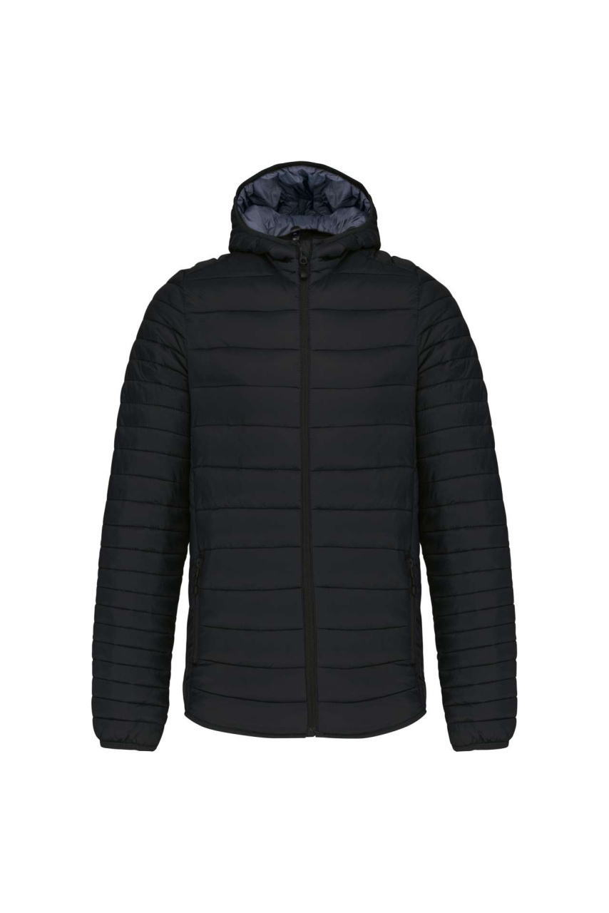MEN'S LIGHTWEIGHT HOODED PADDED JACKET