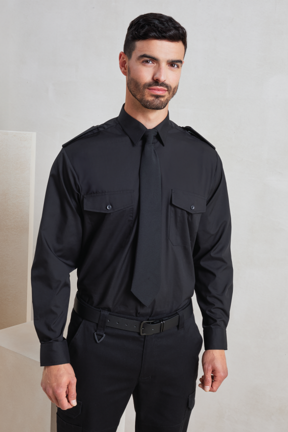 MEN’S LONG SLEEVE PILOT SHIRT