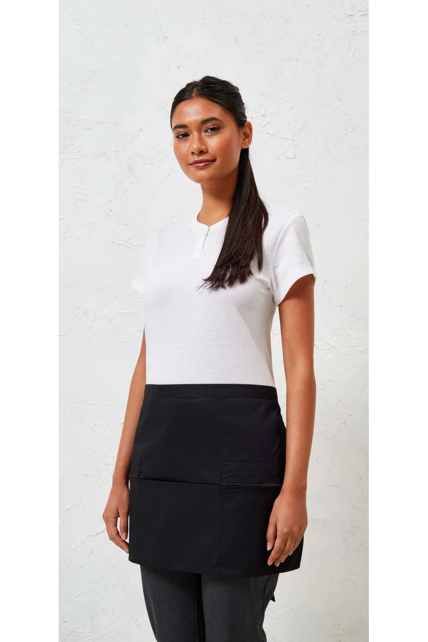 ZIP POCKET WAIST APRON